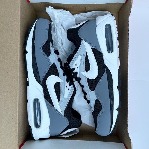NIKE Air Max Correlate 511416-011 Sneakers Mens Size 8 Black/White/Grey NEW - Picture 6 of 13